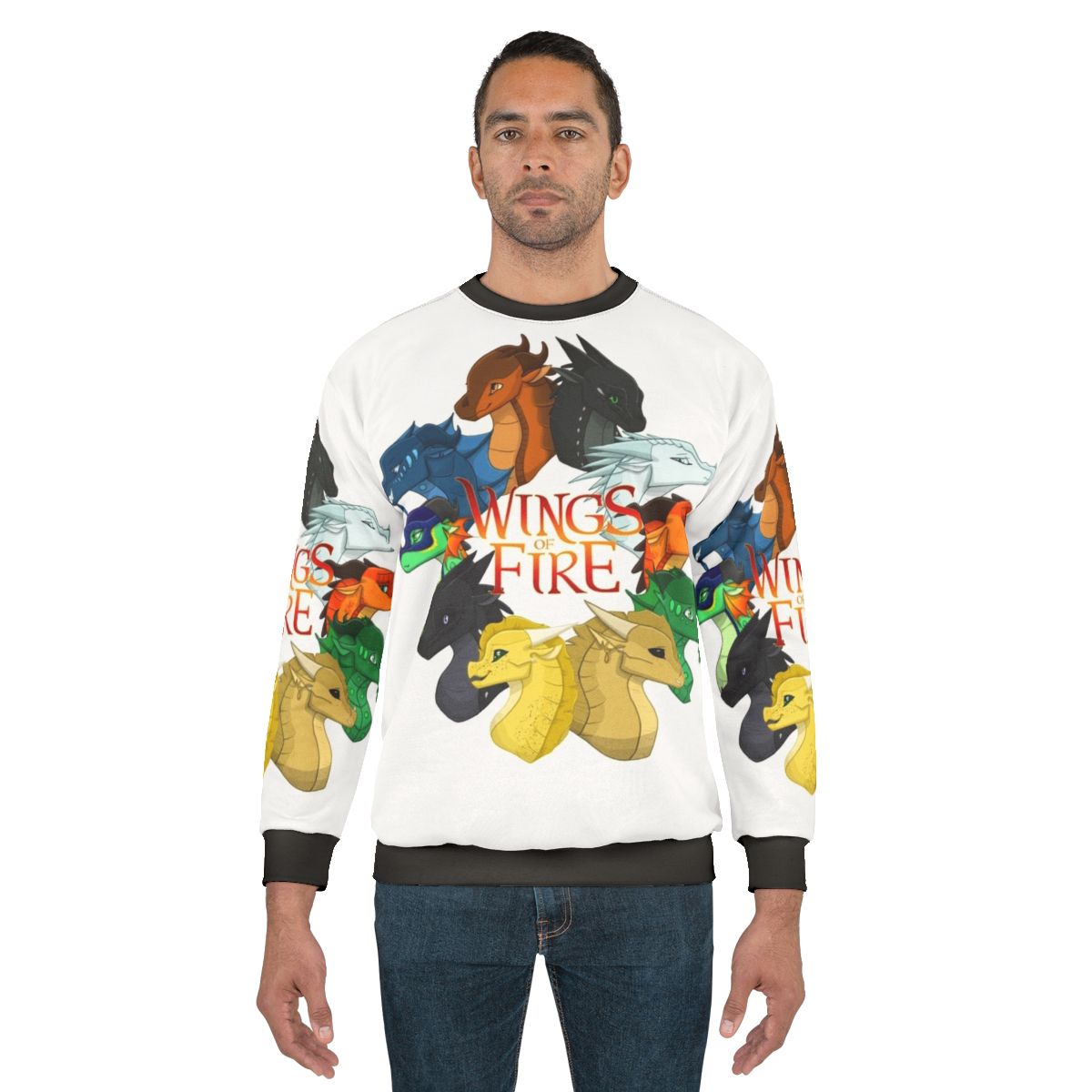 Wings of Fire Sweatshirt with Dragon Characters