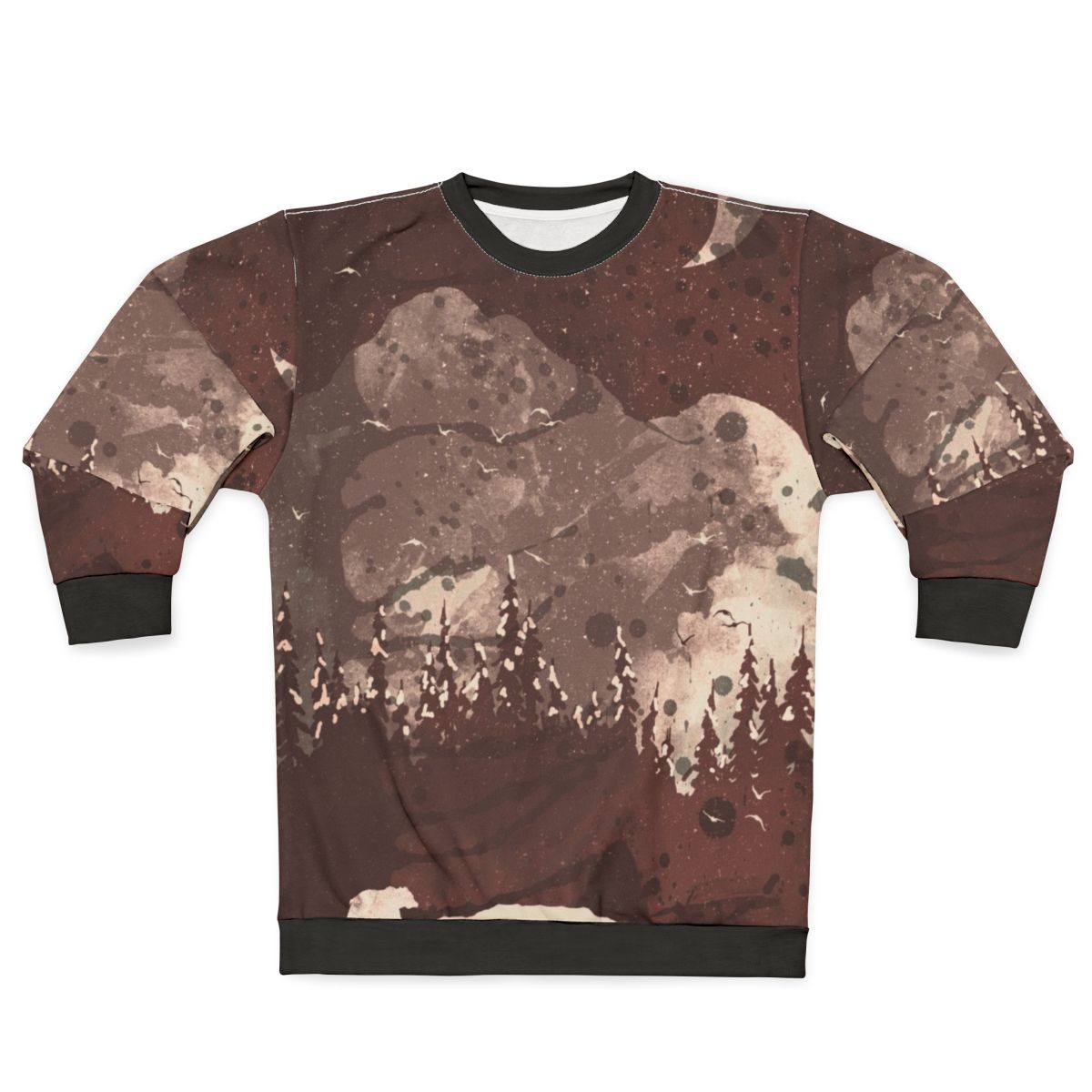 Cozy bear sweatshirt for winter adventure