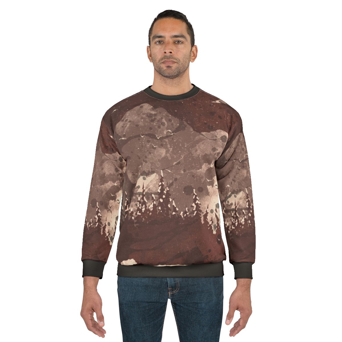 Cozy bear sweatshirt for winter adventure