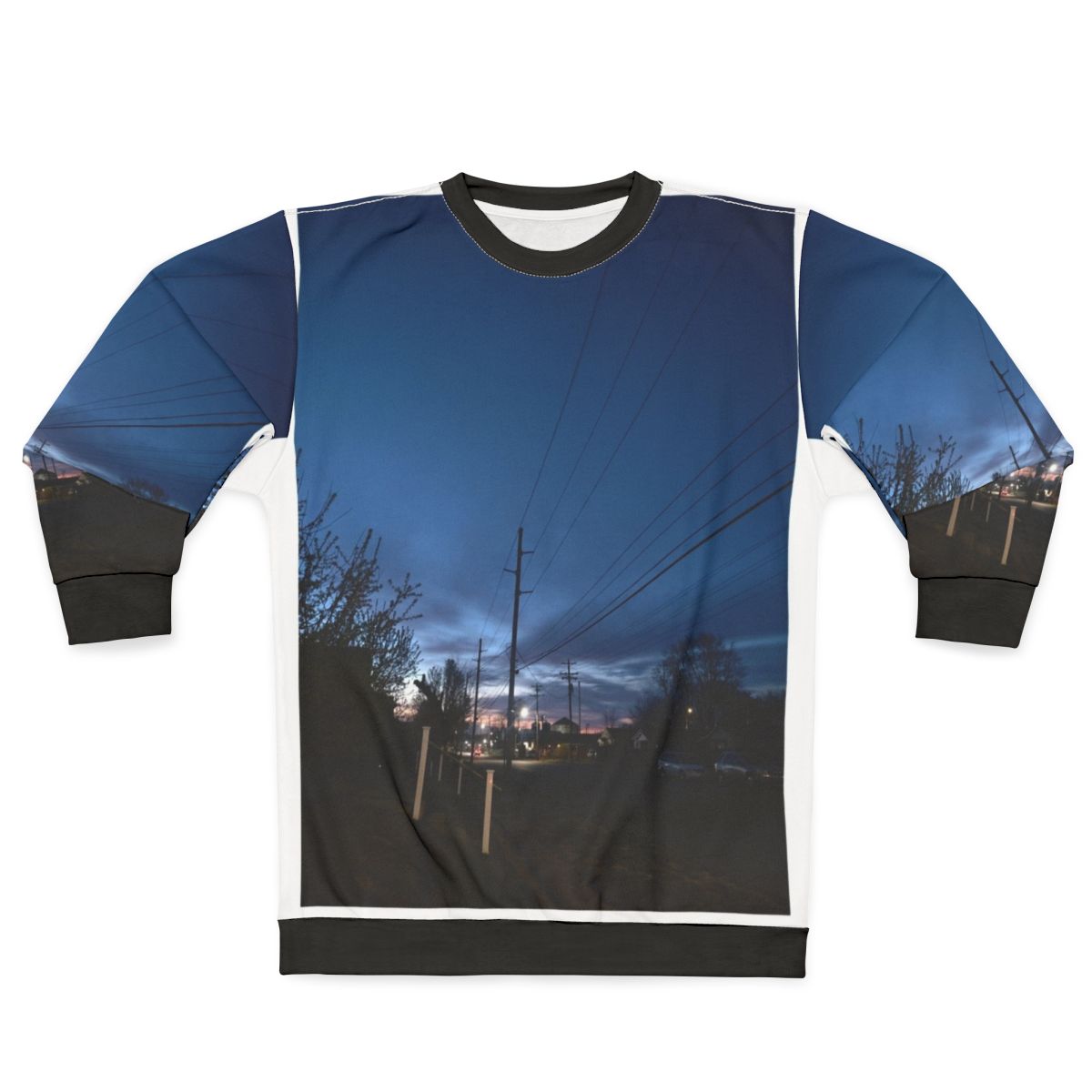Cozy winter sunrise sweatshirt