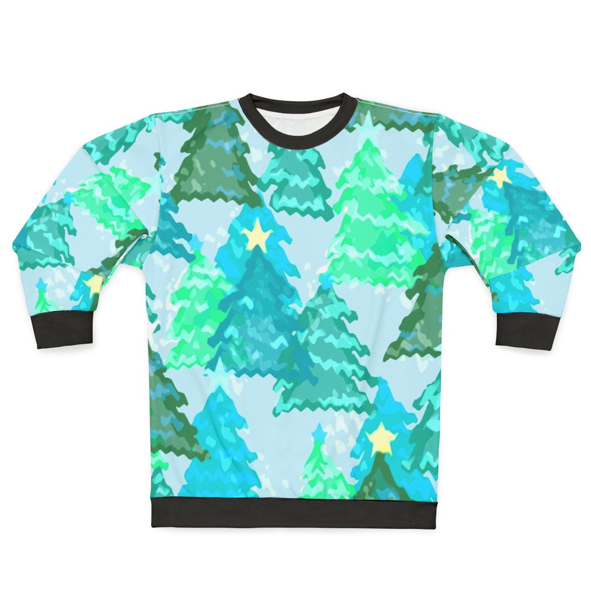 Wintergreen Christmas Trees Sweatshirt