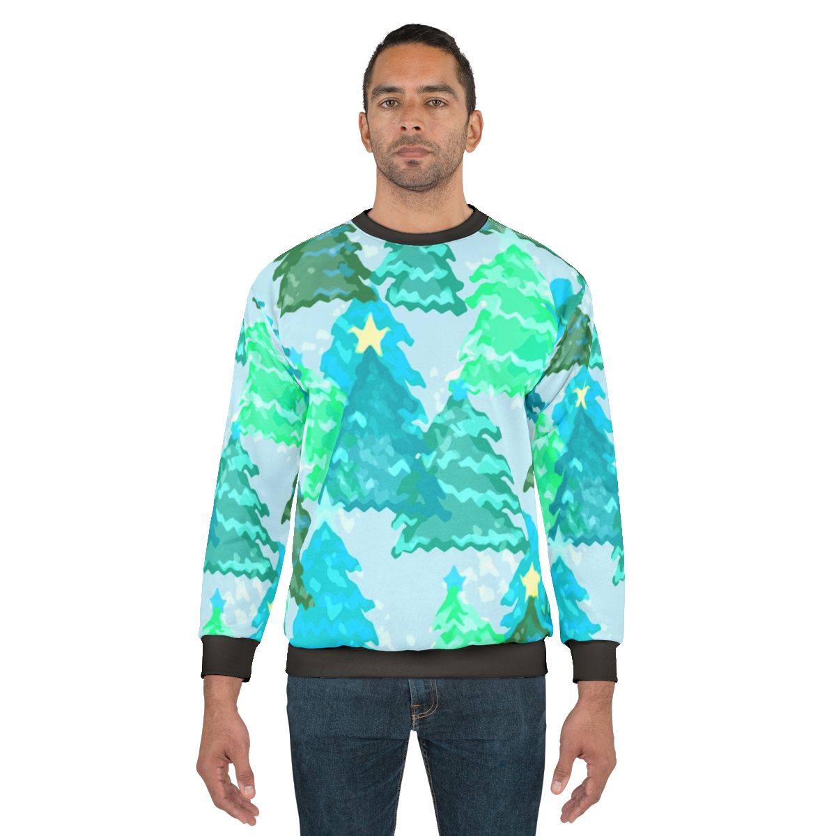 Wintergreen Christmas Trees Sweatshirt