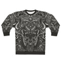 Winya No 129 gothic sweatshirt with occult and pagan design