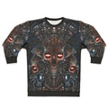 Skeleton Alien Skull Sci-Fi Dark Fantasy Sweatshirt