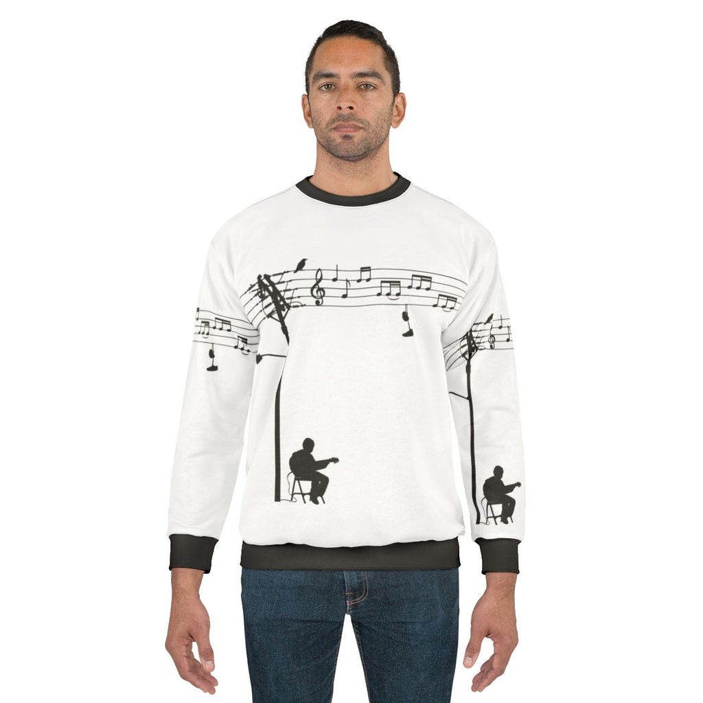 Wired Sound Sweatshirt with Graphic Design