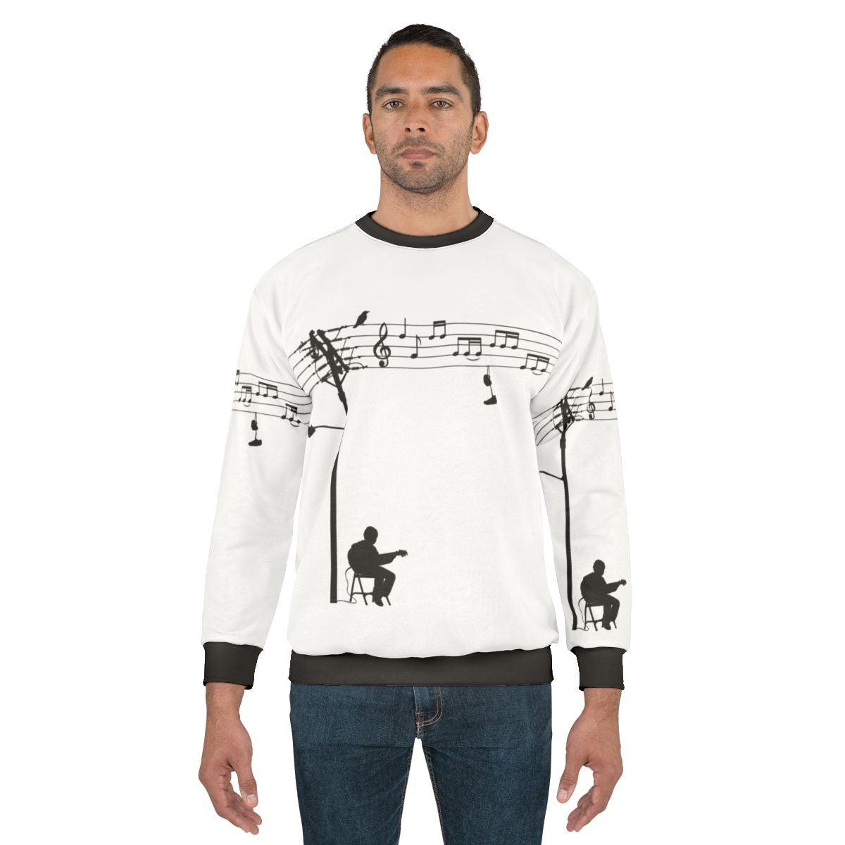 Wired Sound Sweatshirt with Graphic Design
