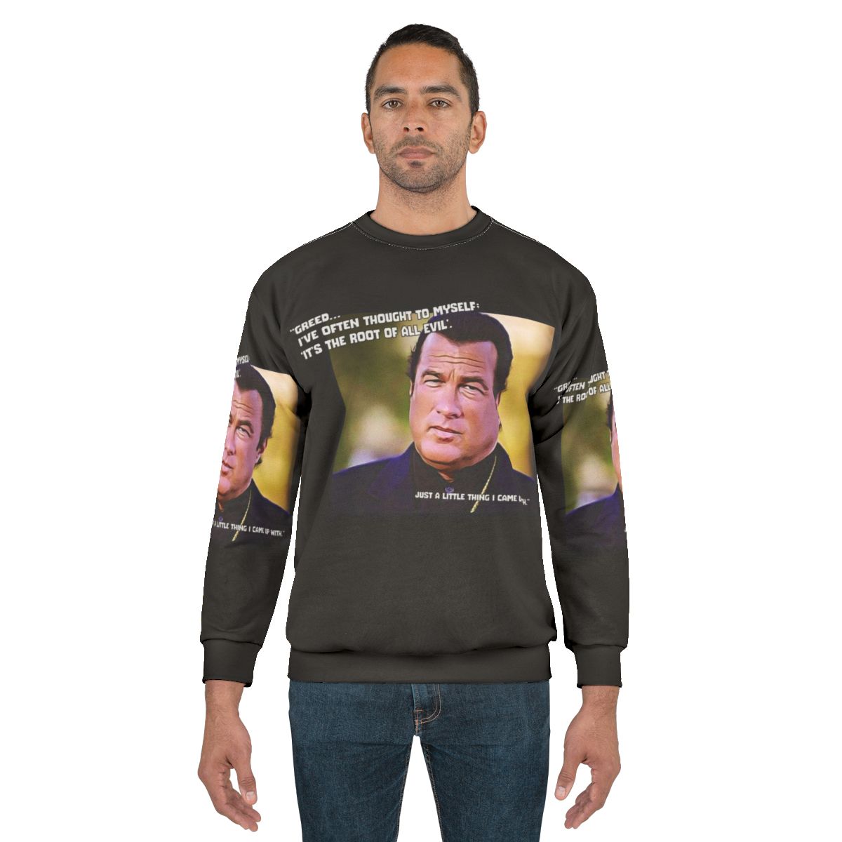 Steven Seagal Cult Movie Sweatshirt