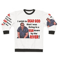 Chris Farley as Matt Foley in "Scared Straight" comedy sweatshirt