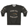 Wish You Were Beer Pink Floyd Inspired Sweatshirt