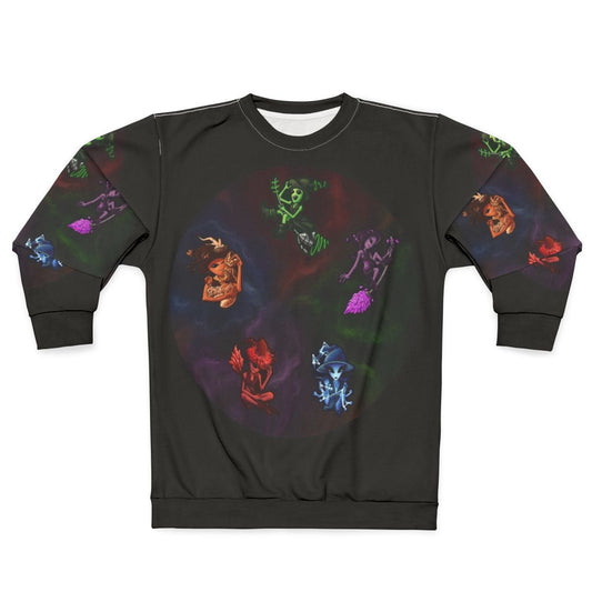 Galactic witch aliens sci-fi sweatshirt