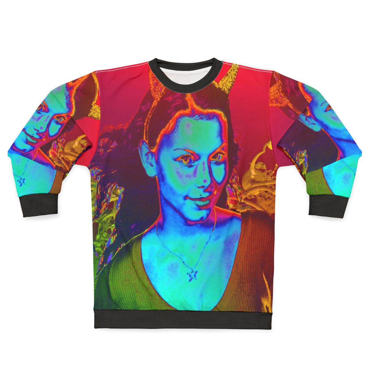 Witchcraft sweatshirt featuring abstract nature-inspired design