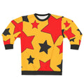 Wizard Stars Sweatshirt featuring underground comics and Cheech Vaughn Bode designs