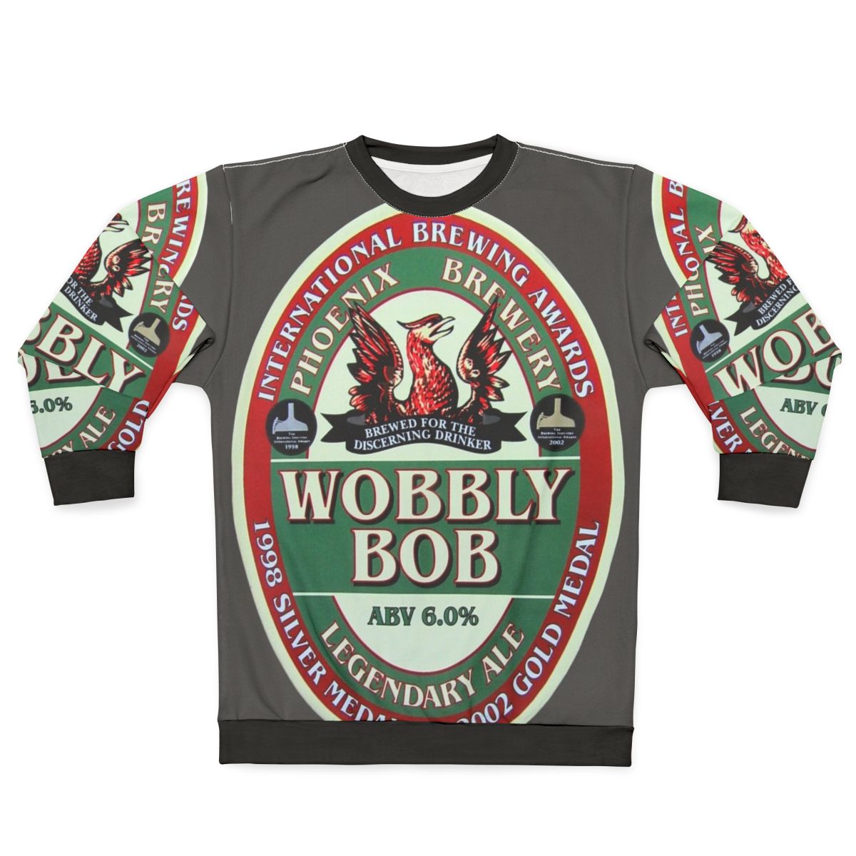 Wobbly Bob Legendary Ale Brewery Sweatshirt