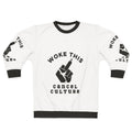 Anti-Woke Sweatshirt with Defiant Slogan