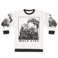 Haunting Wolf Eyes Burned Mind Noise Music Sweatshirt