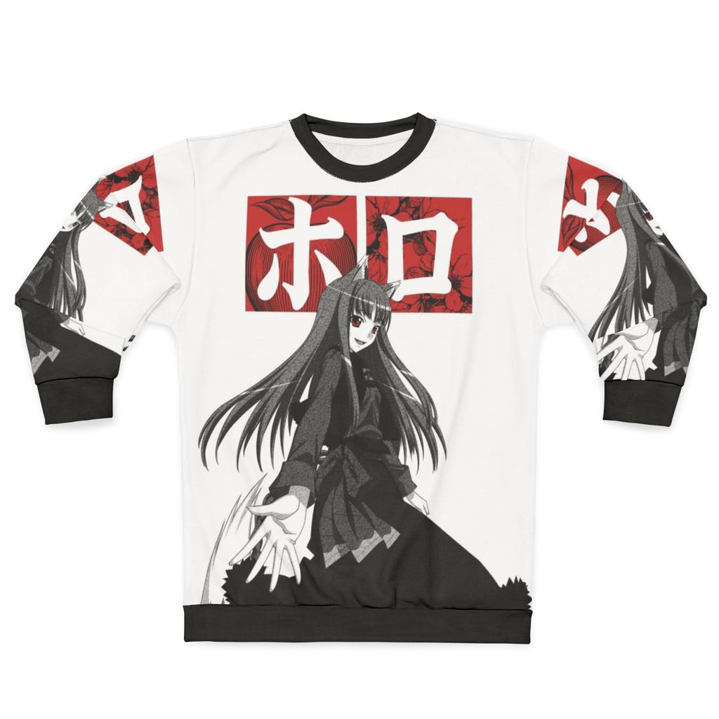 Wolf Harvest Deity Anime Manga Sweatshirt