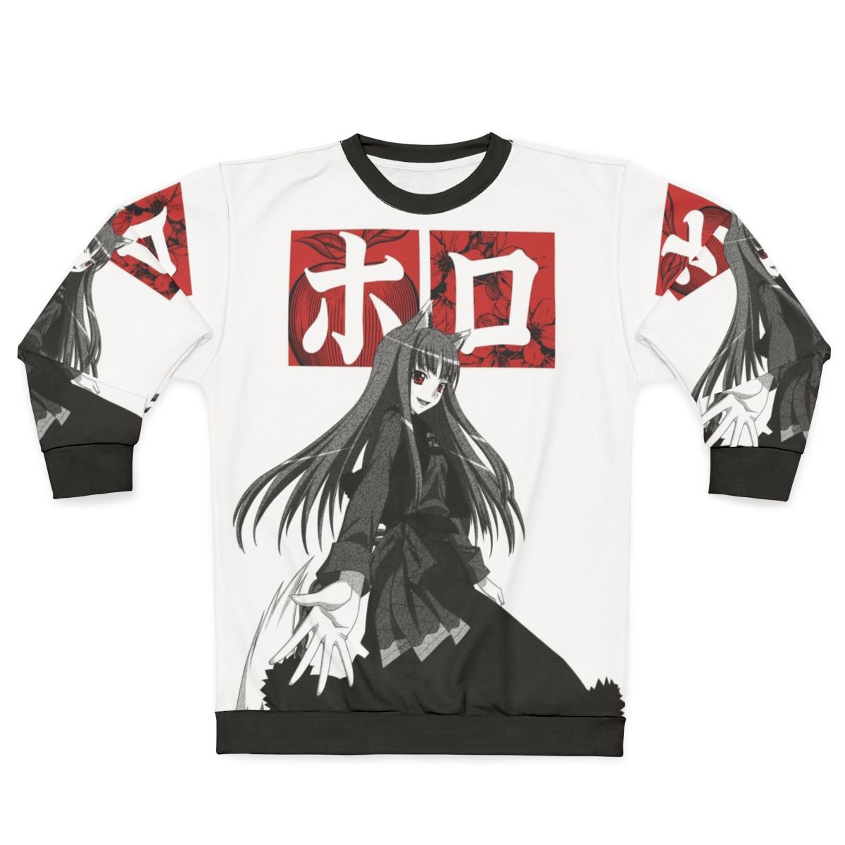 Wolf Harvest Deity Anime Manga Sweatshirt
