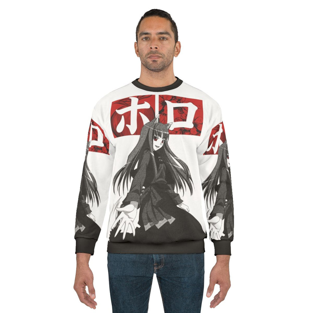 Wolf Harvest Deity Anime Manga Sweatshirt