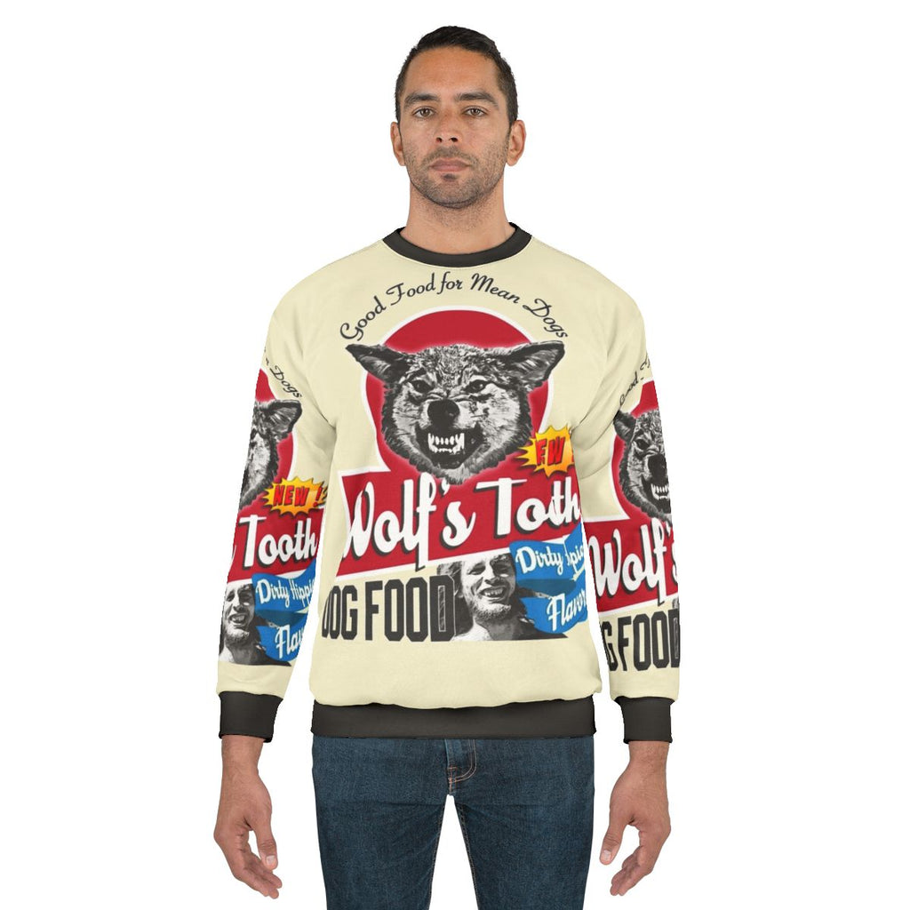 Dirty Hippie Flavor Wolf Sweatshirt featuring Brandy the Dog from Once Upon a Time in Hollywood