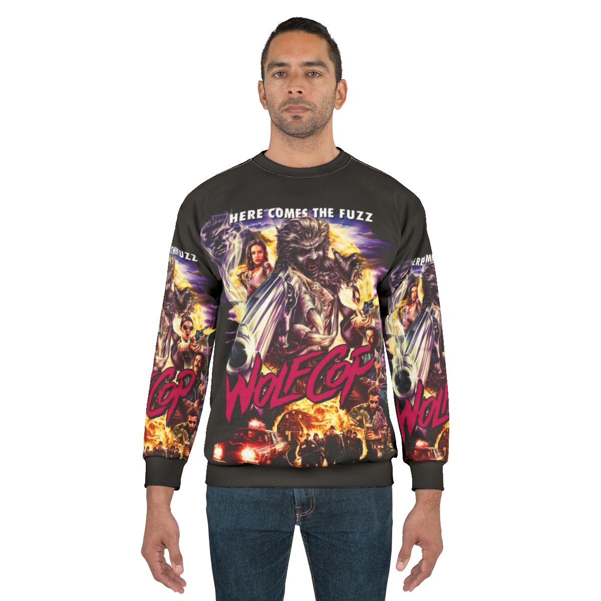 Wolfcop Comedy Horror Movie Sweatshirt