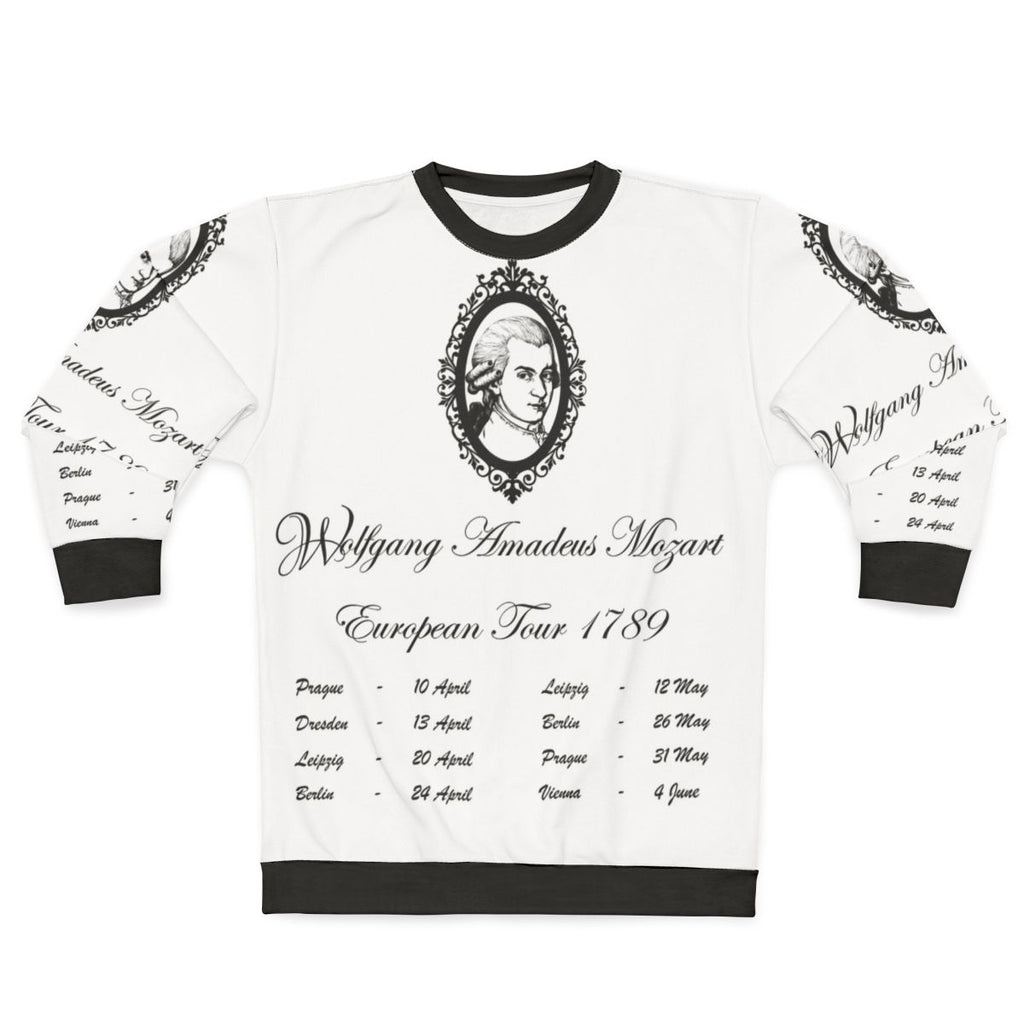 Wolfgang Amadeus Mozart European Tour 1789 Sweatshirt