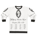 Wolfgang Amadeus Mozart European Tour 1789 Sweatshirt