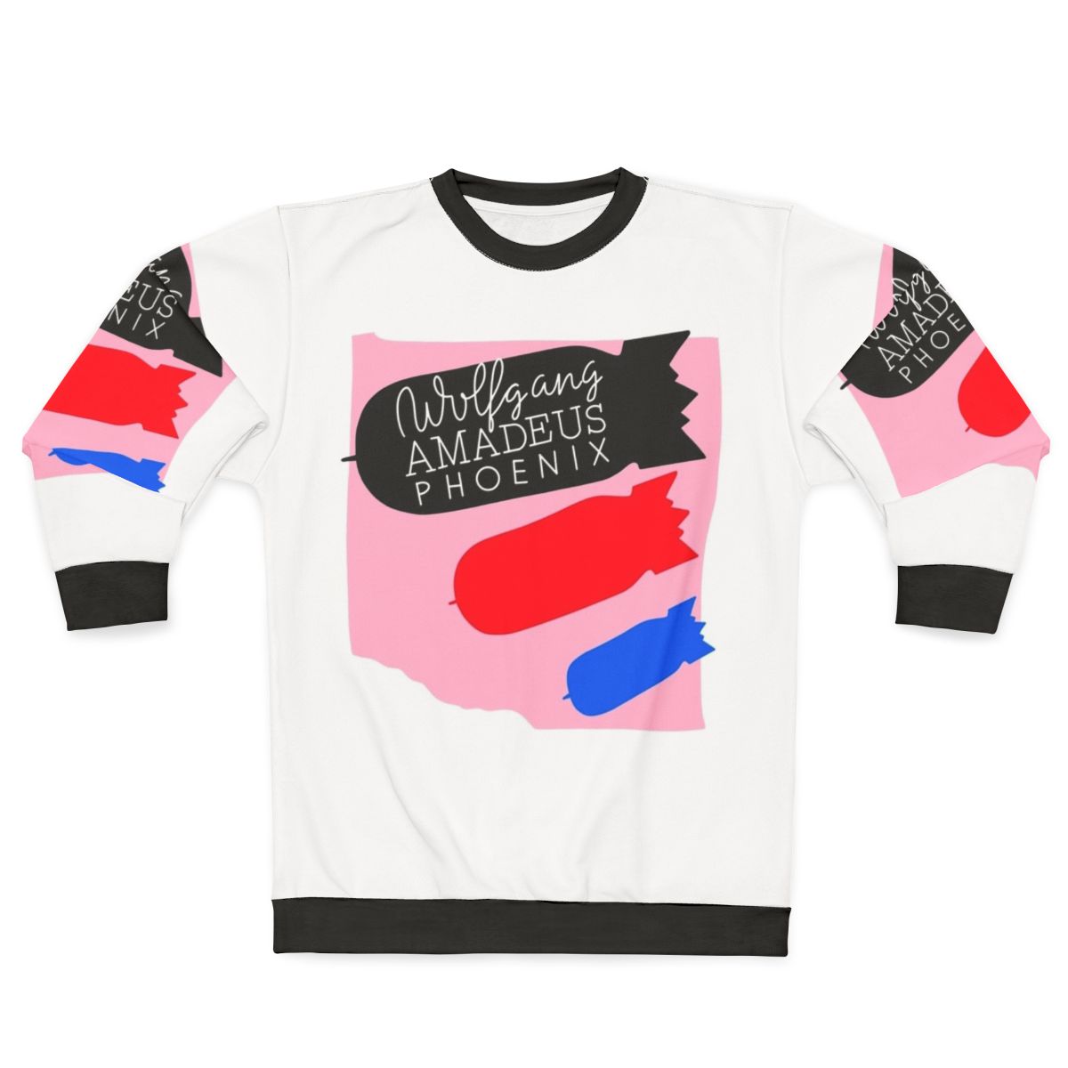 Wolfgang Amadeus Phoenix Sweatshirt featuring band album cover art