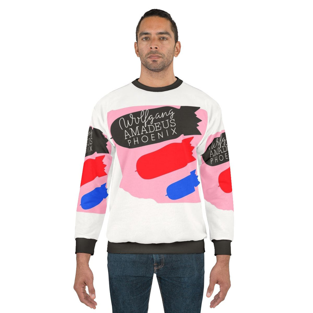 Wolfgang Amadeus Phoenix Sweatshirt featuring band album cover art