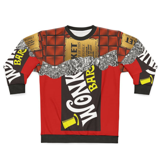 Willy Wonka's Golden Ticket Chocolate Factory Sweatshirt