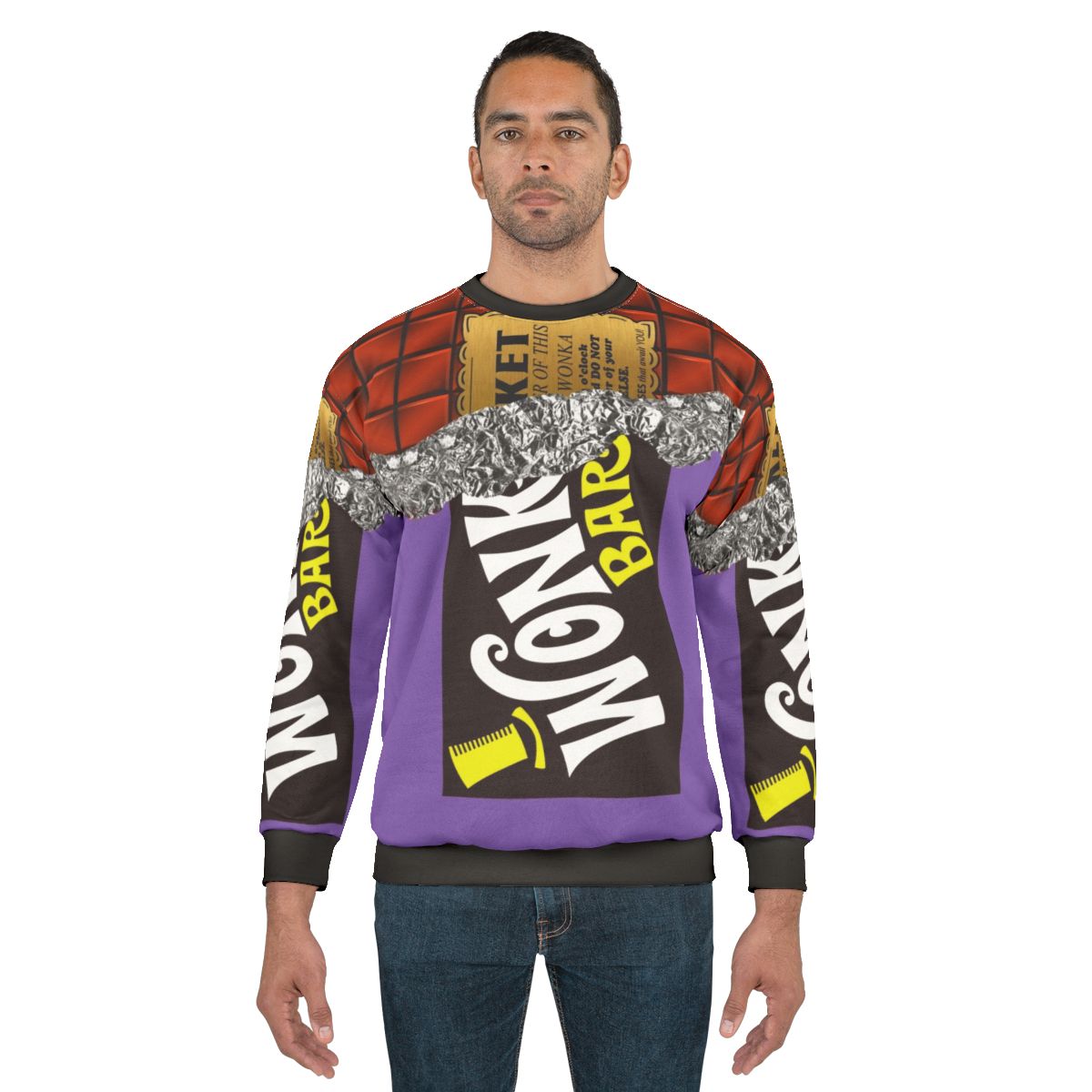 Wonka's Golden Ticket Chocolate Factory Sweatshirt