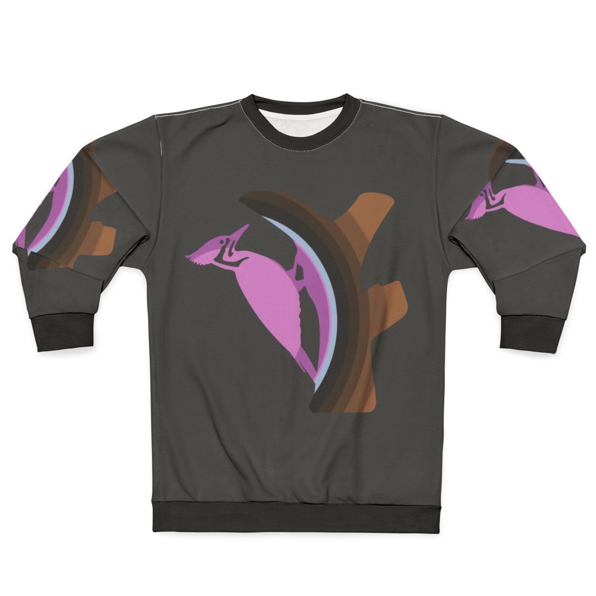 Legendary Woodpecker Sweatshirt - Colorful Bird Nature Art