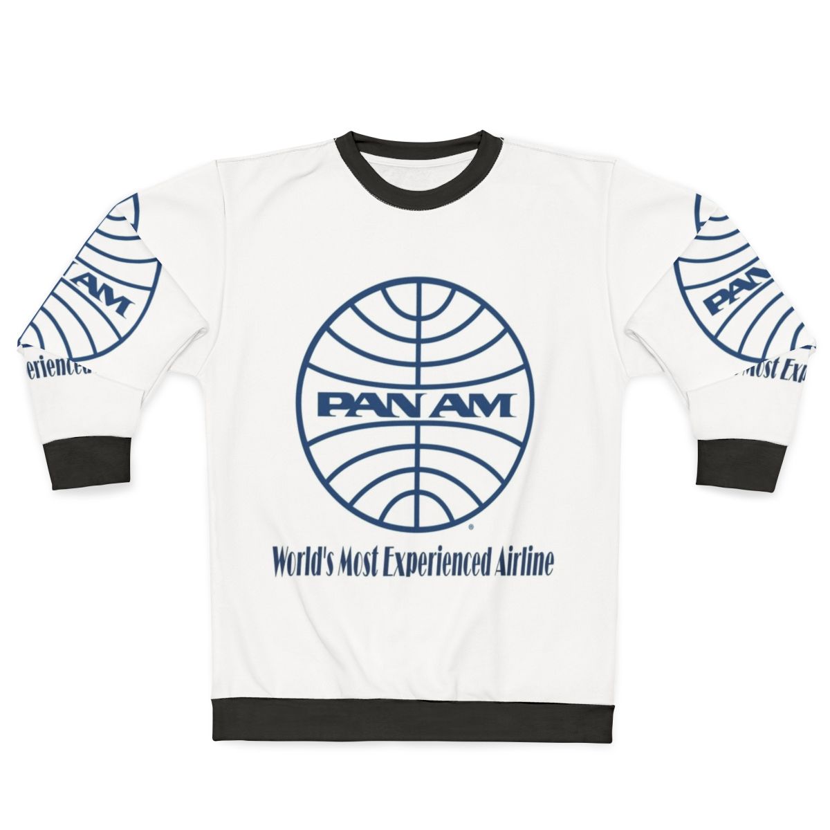 Vintage Pan Am Airline Logo Sweatshirt