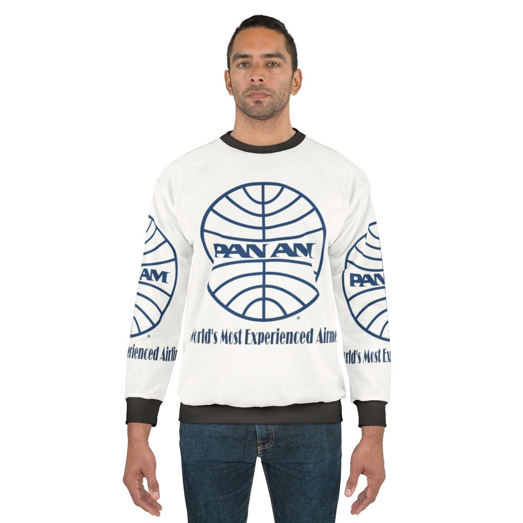 Vintage Pan Am Airline Logo Sweatshirt