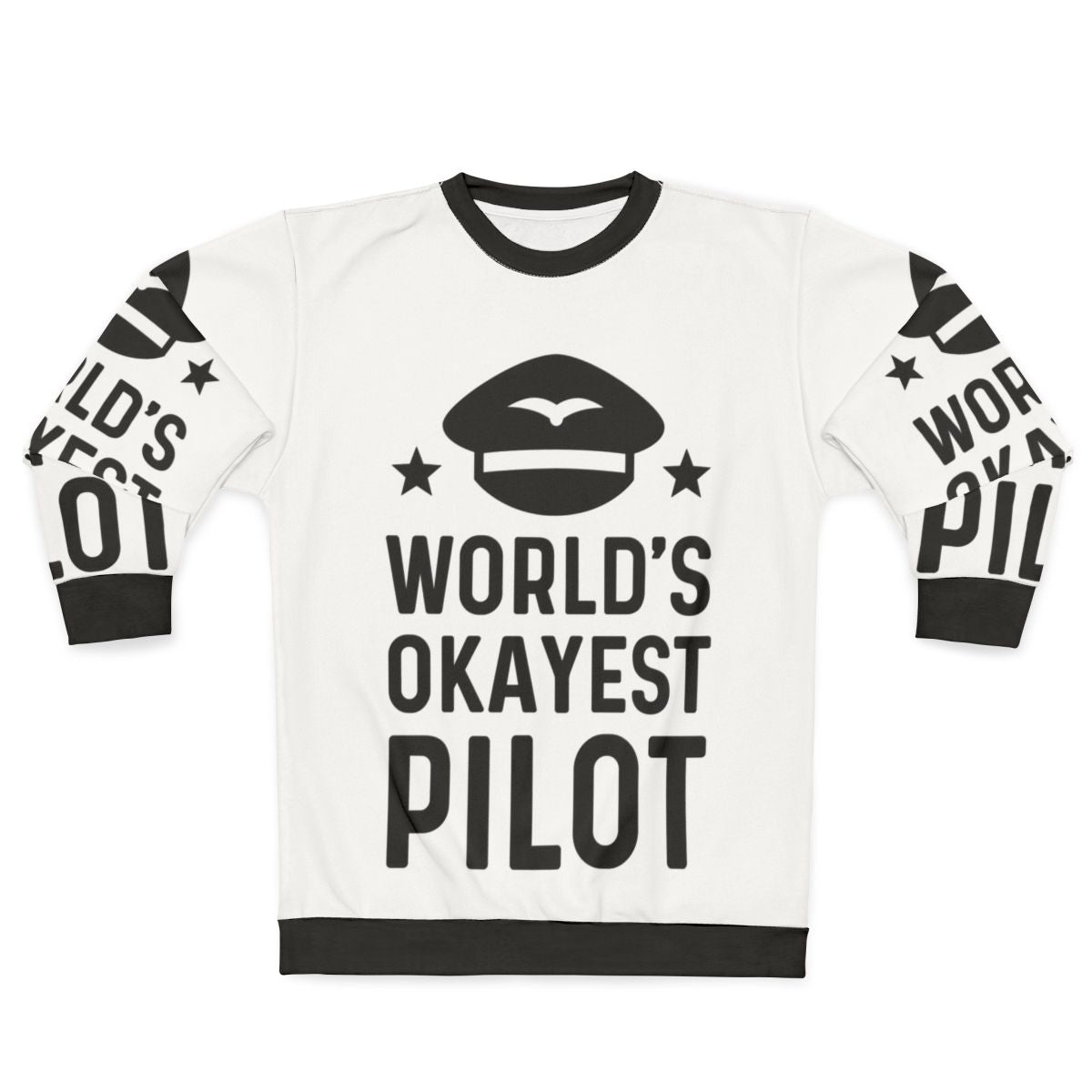 Worlds Okayest Sweatshirt for Engineers and Professionals