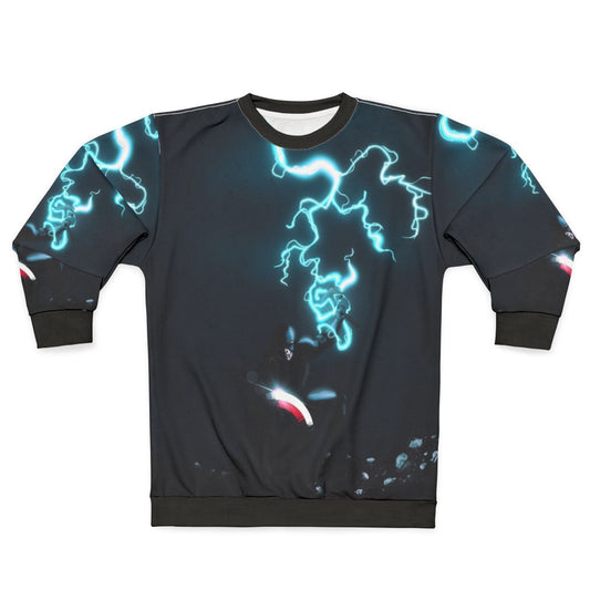 Worthy superhero sweatshirt with patriotic comic design