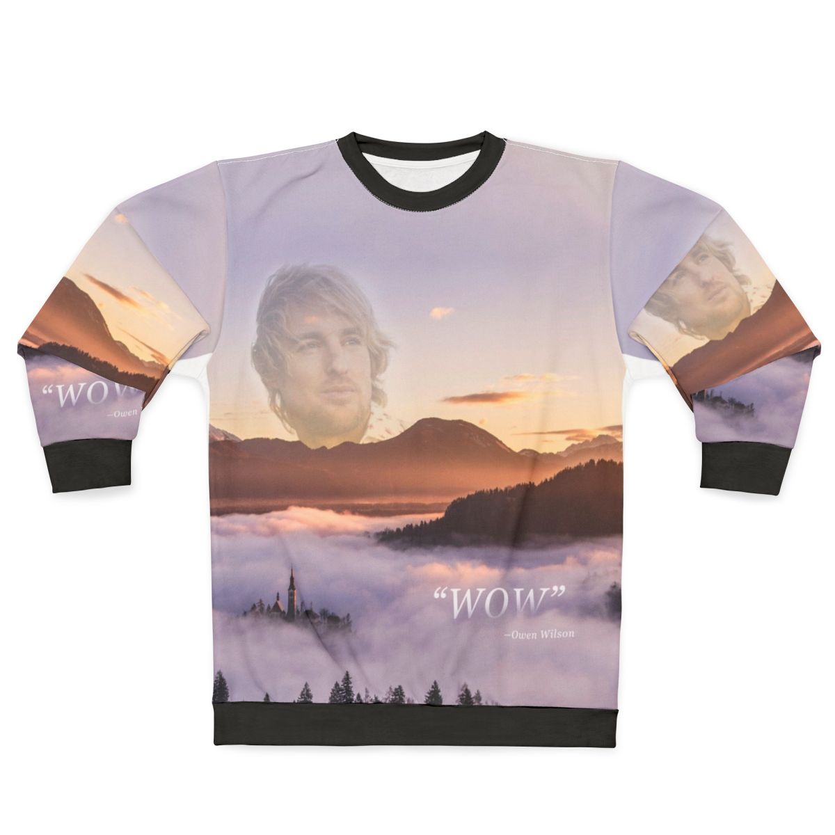Wow Owen Wilson Inspirational Sweatshirt