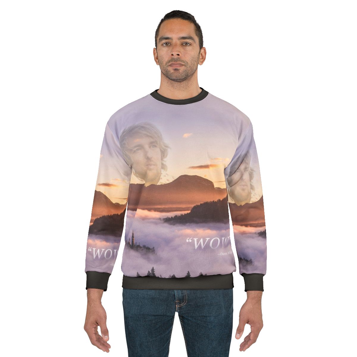 Wow Owen Wilson Inspirational Sweatshirt