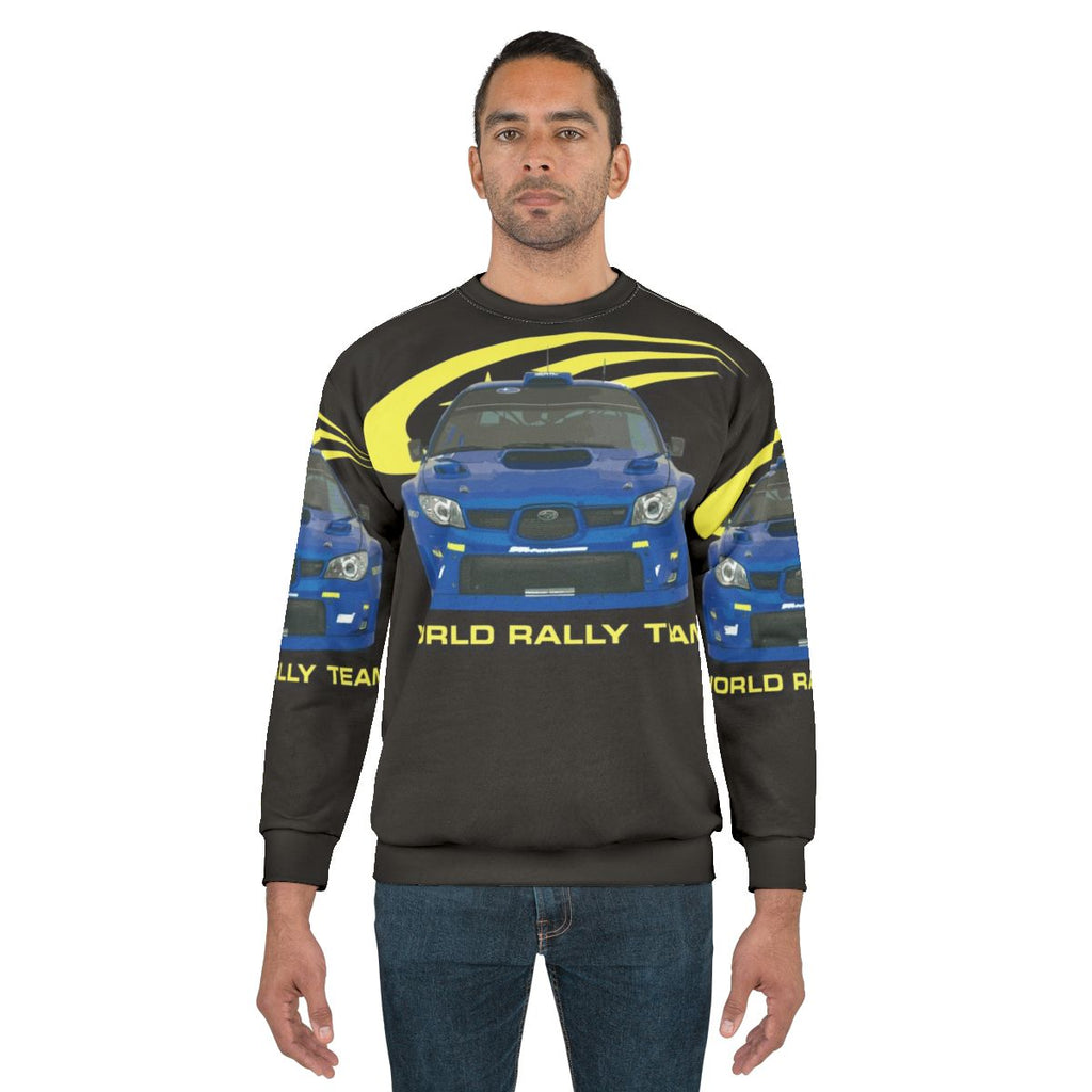 Petter Solberg WRC Rally Car Sweatshirt