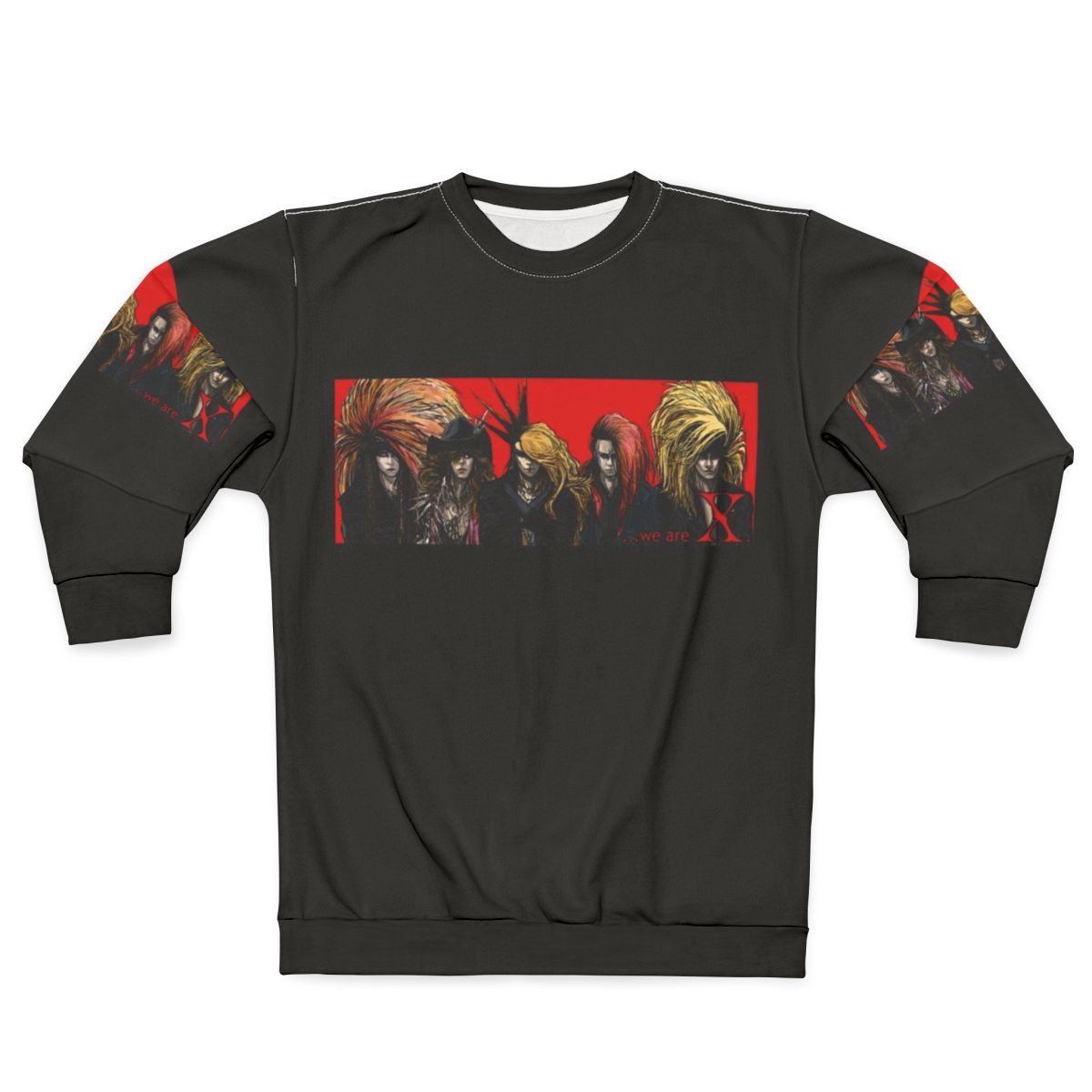 X Japan We Are X Sweatshirt | Japanese Heavy Metal Band Merchandise