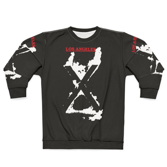 X Los Angeles Punk Hardcore Sweatshirt