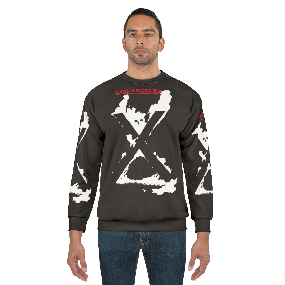 X Los Angeles Punk Hardcore Sweatshirt