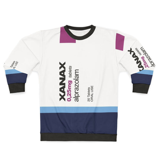 Xanax Meme Retro Sweatshirt