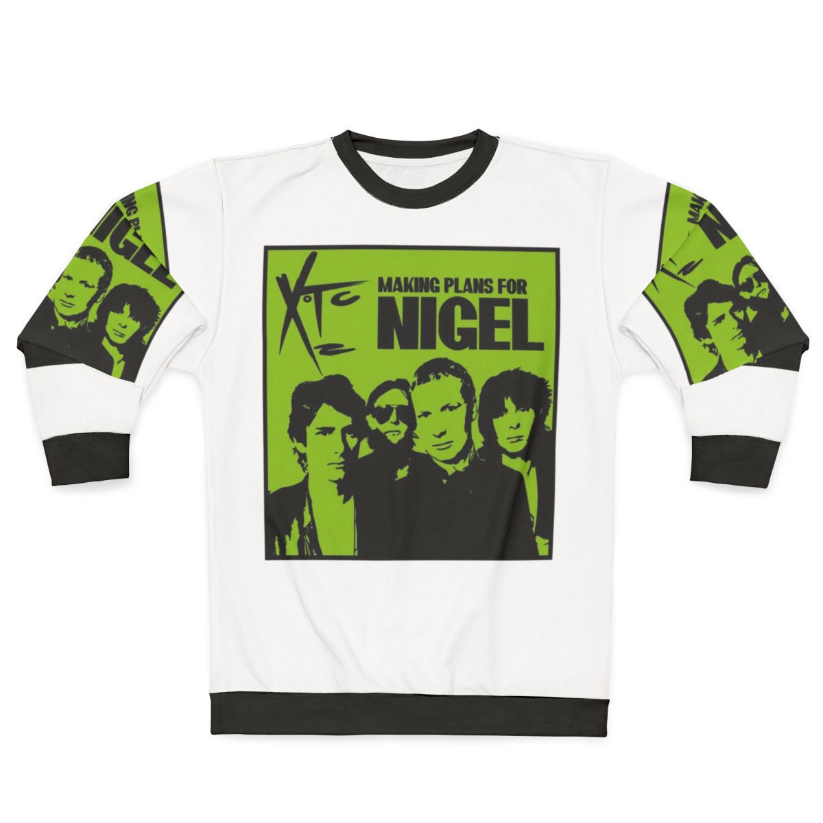 XTC "Making Plans for Nigel" 70s New Wave Music Sweatshirt