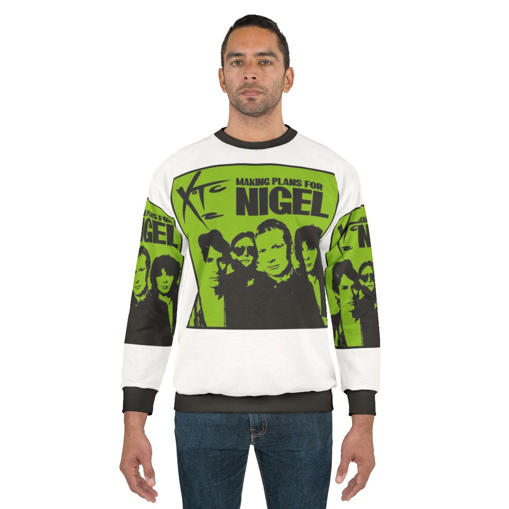 XTC "Making Plans for Nigel" 70s New Wave Music Sweatshirt