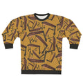 Xylophone musical instrument yellow sweatshirt