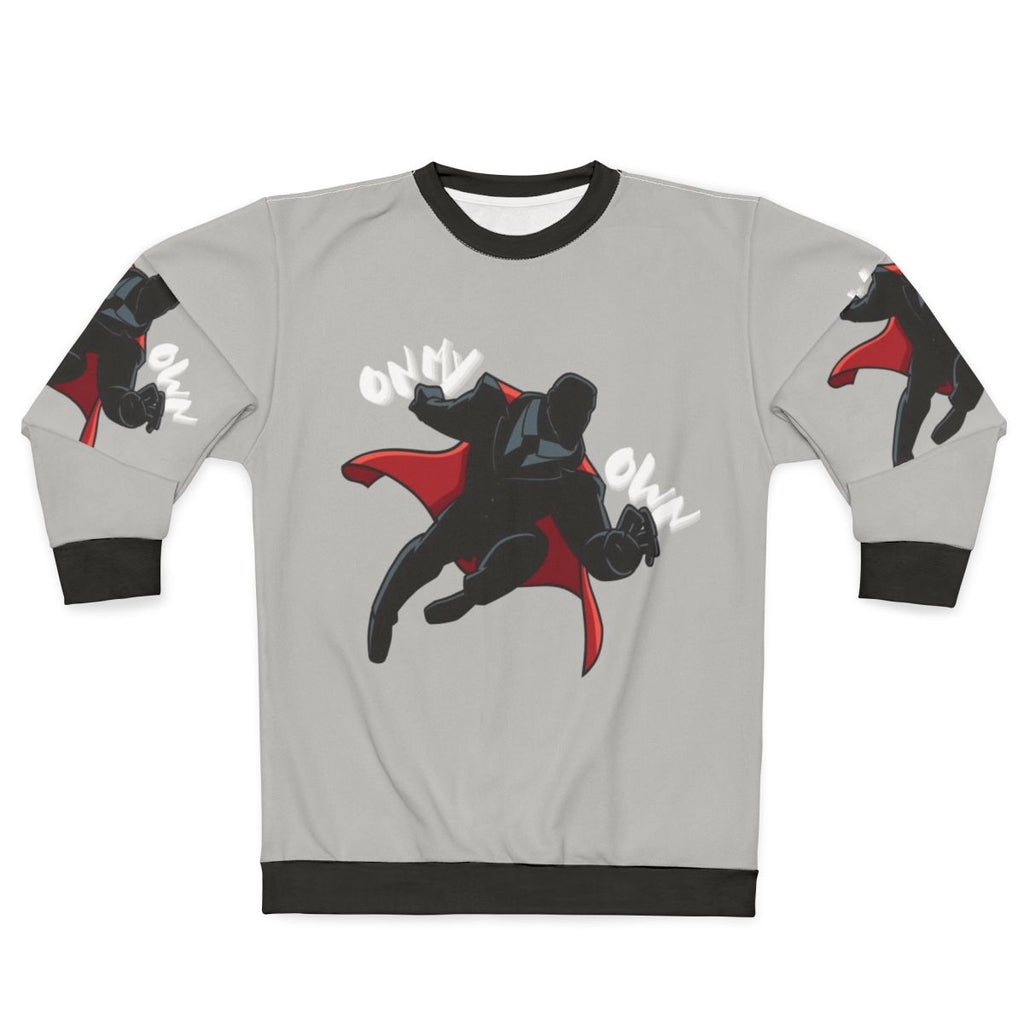 Y2K Superhero Graphic Sweatshirt