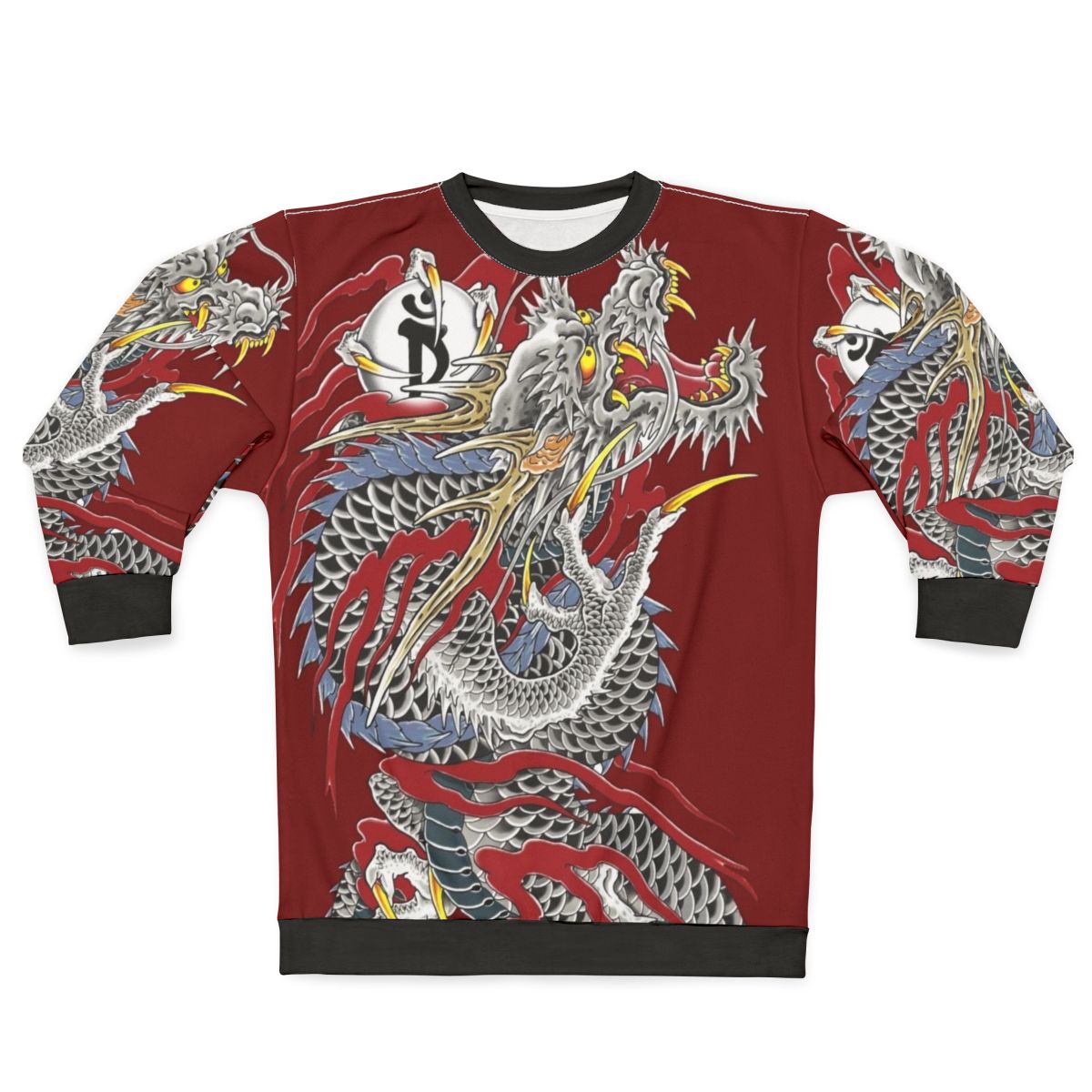 Yakuza Dragon Tattoo Sweatshirt
