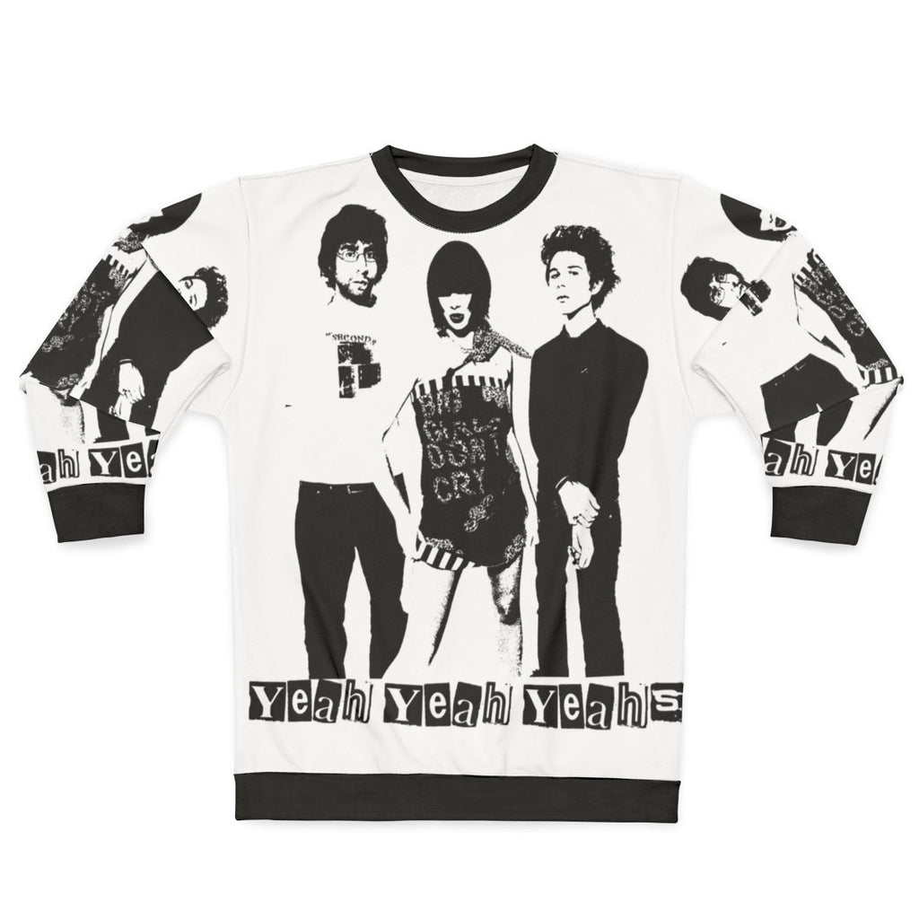 Yeah Yeah Yeahs Band Sweatshirt - 2000s Alternative Music Merchandise