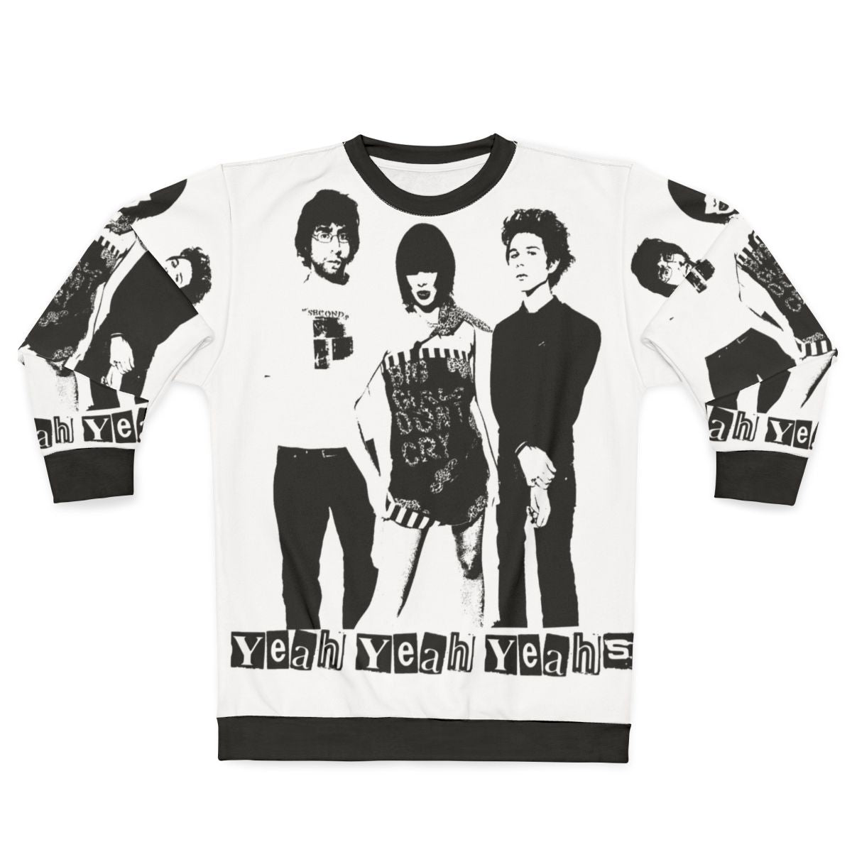 Yeah Yeah Yeahs Band Sweatshirt - 2000s Alternative Music Merchandise