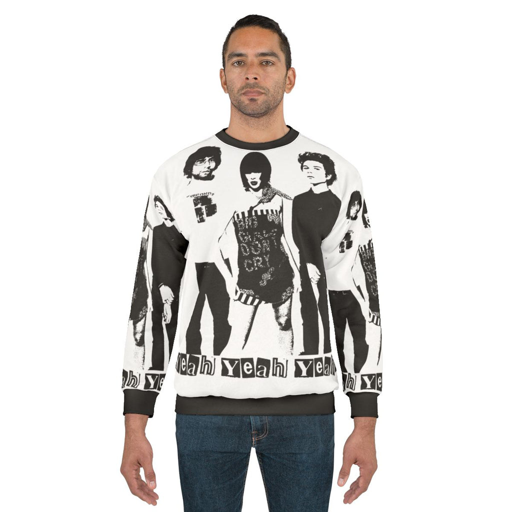 Yeah Yeah Yeahs Band Sweatshirt - 2000s Alternative Music Merchandise